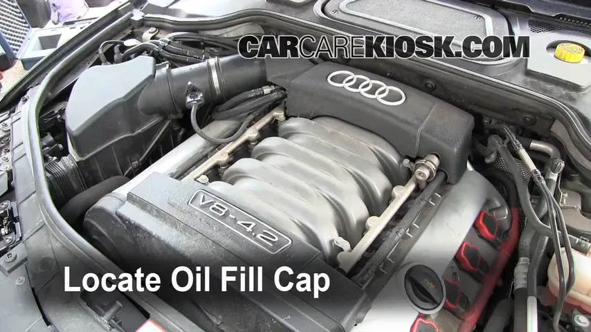 2004 Audi A8 Quattro L 4.2L V8 Oil